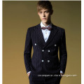 100% Wool Men's Wedding Dress Black Suit